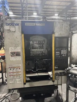 2018 BROTHER SPEEDIO R450X1 Vertical Machining Centers | Tight Tolerance Machinery (1)