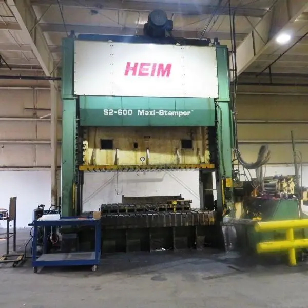 Used 2000 HEIM S2-600-144X60 Straight Side Presses Illinois US | BLUMBERG MACHINERY COMPANY #396661