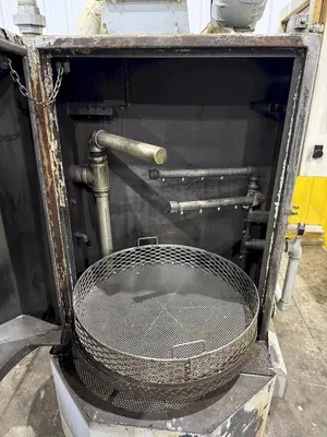 30" x 36" BETTER ENGINEERING MODEL #F-3000-P HEATED CABINET ROTARY TURNTABLE PARTS WASHER: YOBRO #24052