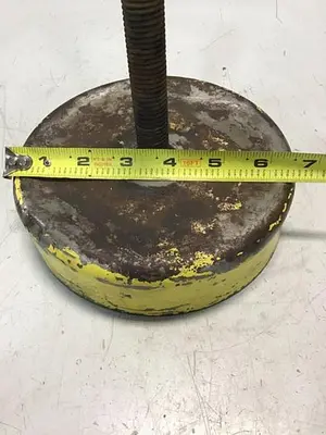 USED METAL FABRICATOR LEVELING PAD