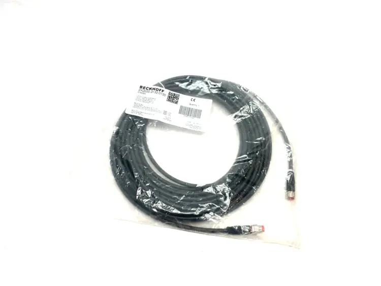 New | in-Stock BECKHOFF DOUBLE ENDED POWER CABLE M8 4-PIN 10M Cable & Wire | Maverick Industrial Sales #1111503