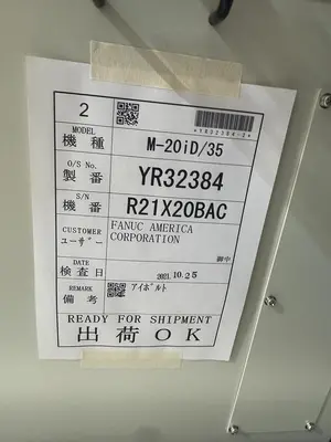 Used 2021 FANUC FANUC M-20ID/35 Robots Michigan US | RAB Industries, Inc. #892327