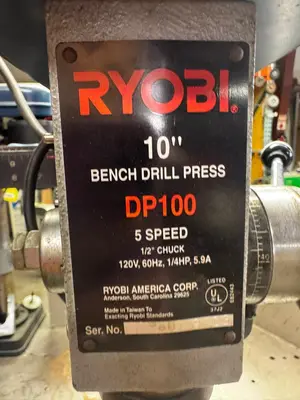 Used _UNKNOWN_ _UNKNOWN_ Drill Press (Woodworking) Ohio US | Myron Bowling Auctioneers Inc #1504266