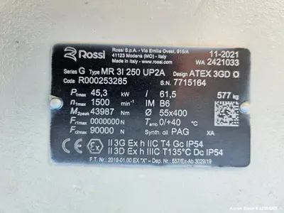 Used LEAL AME-1250-SF Double Arm Mixer Extruders Illinois US | Aaron Equipment #1548833