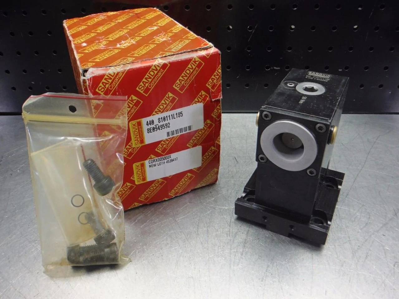 Sandvik Lathe Turret to Capto C4 Drive Adapter 440-810111L185 (LOC2823B)