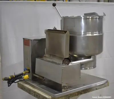Used GROEN TDH-40 Stainless Steel Tanks Illinois US | Aaron Equipment #85145