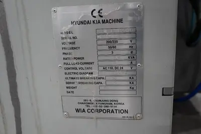 Hyundai-Kia SKT 21-LMS CNC Turning Center