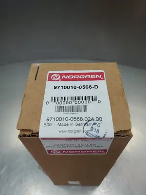 NORGREN 9710010-0568-D Solenoid 24VDC 6B-8