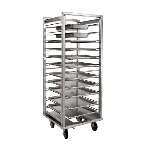 Cres Cor 207-UA-12-AC 24 1/2"W 12 Sheet Pan Rack W/ 4 1/2" Bottom Load Slides