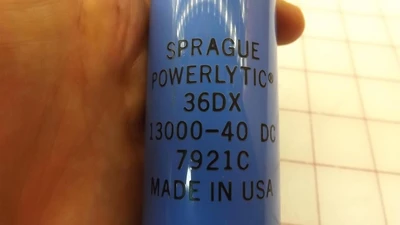 Used SPRAGUE POWERLYTIC _UNKNOWN_ Capacitors | OCO Industrial #1620353