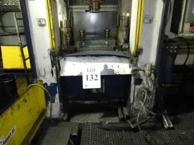 400 TON SACK & KIESSELBACH STRAIGHT SIDE HYDRAULIC PRESS: STOCK #12328