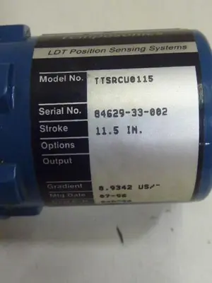 USED TEMPOSONICS INC TTSRCU0115