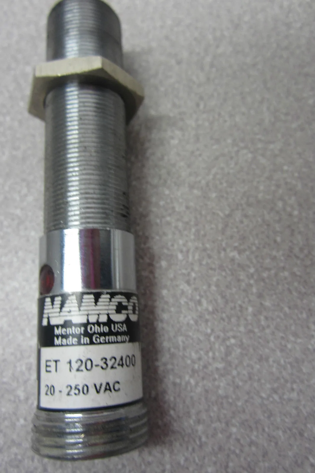 USED NAMCO ET120-32400 PROXIMITY SWITCH ET12032400
