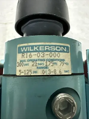 New | in-Stock WILKERSON R16-03-000 Air Pressure Regulators Ohio US | Surplus Asset Holdings #1236130