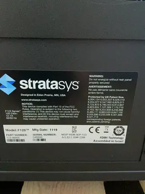 Used STRATASYS F120 3D printer, FDM/FFF Ohio US | HGR 24 #1148098