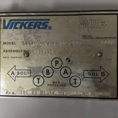 USED VICKERS SDG20S4 012F 50 S553