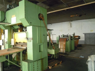 USED SCHALCH 250 T + DECOILER/SLITTING/FEEDER/CUT TO LENGTH