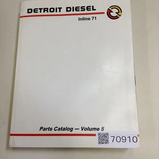 Used DETROIT DIESEL CATALOG910 Manuals Michigan US | Ideal Machinery #574748