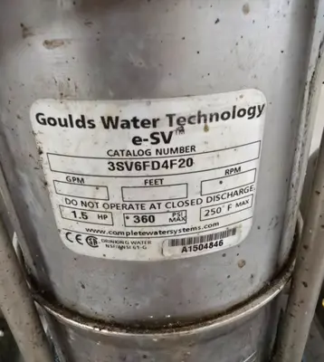 USED Goulds 6456456546546546