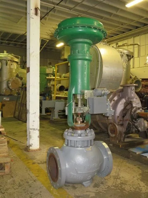 Fisher Control Valve type EWD, size 6"x 8" class 300