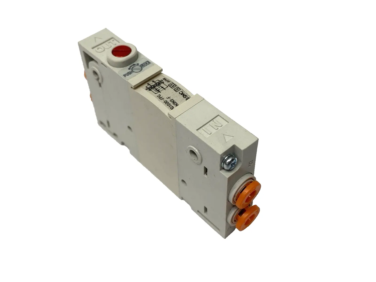USED SMC PERFECT CHECK BLOCK VALVE FOR MANIFOLD
