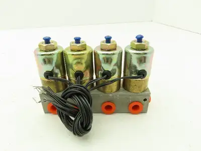 Honeywell Skinner 3139BBA6ENS4 Solenoid 4-Valve Manifold 240V 100 PSI 1/8" NPT