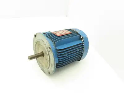 Leroy Somer 22AY48 AC Motor 1/4Hp 1755rpm 208/230/460v 3Ph 56C TEFC