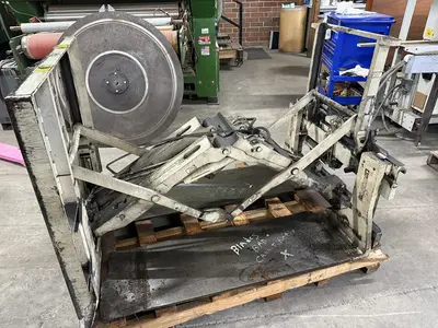 LOT OF (3) CASCADE 4,500 LB. SLIP-SHEET PUSH/PULL FORK-CARRIAGE ATTACHMENTS