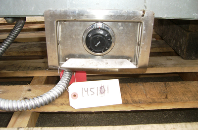 USED DELFIELD ELECTRICALLY HEATED TANK 35 GALLON TANK