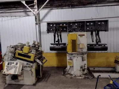 15,000 LB X 36" X 1/4" PERFECTO COIL REEL, CAR & STRAIGHTENER: STOCK #18400