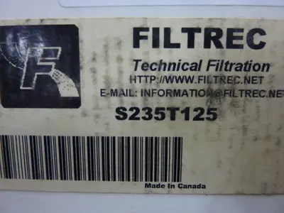 NEW FILTREC S235T125