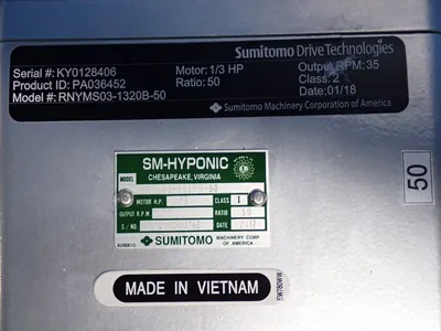 Sumitomo 1/3 Hp Gear Drive