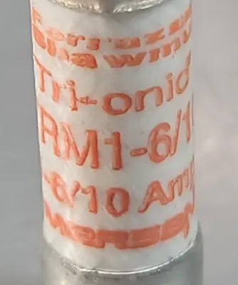 Ferraz Shawmut Trm1-6/10 250V Midget fuse Loc4B27