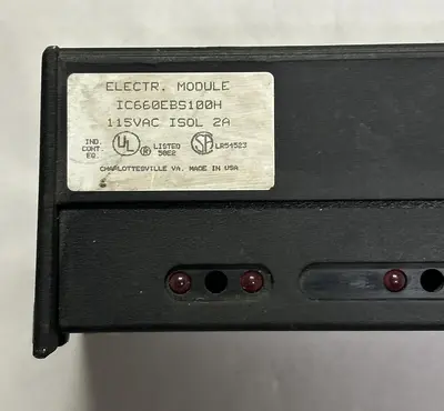 USED GE FANUC IC660EBS100H