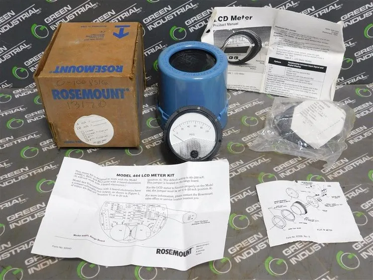 Used ROSEMOUNT ANALYTICAL 444 Meters - Misc Wisconsin US | Green Industrial #682650