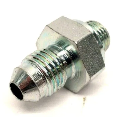 4F4OMXS | Parker  37 Degree Flare JIC Tube Fitting 1/8"-28BSPP 7/16"-20UNF LOT OF 3 - New Other