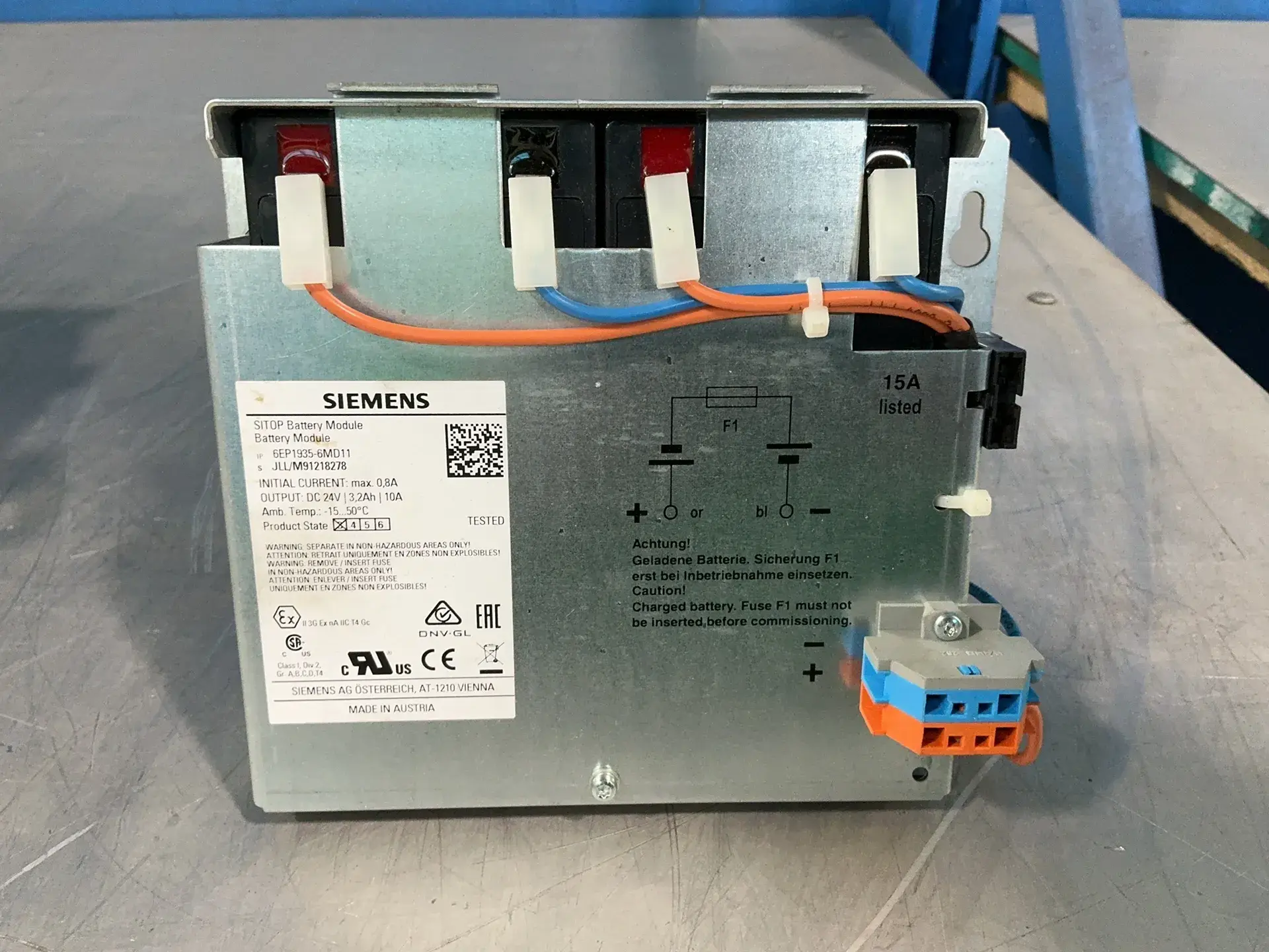 Used SIEMENS 6EP19356MD11 Batteries Ohio US | HGR 24 #1520849