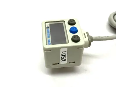 New | in-Stock SMC Digital Vacuum Pressure Switch Pressure Switches Michigan US | Maverick Industrial Sales #1460528