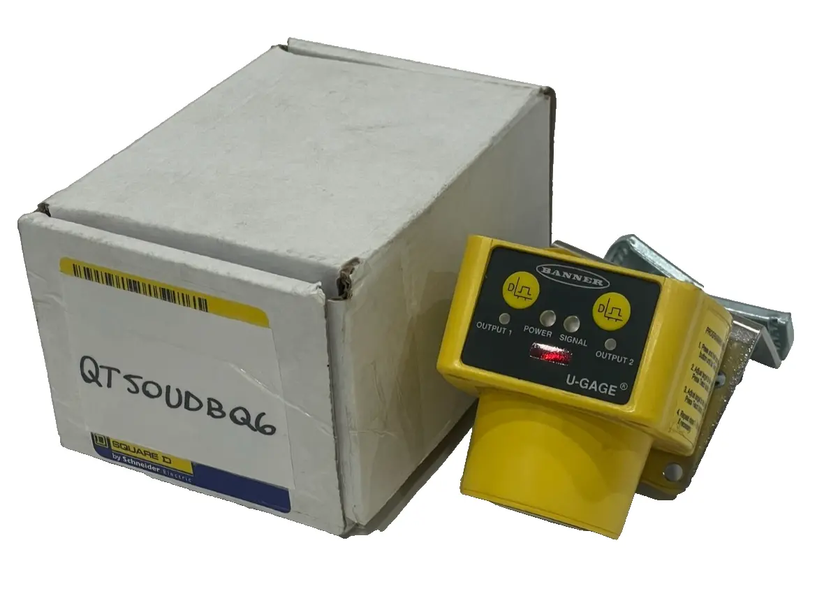 NEW BANNER ENGINEERING QT50UDBQ6 PHOTOELECTRIC SENOR