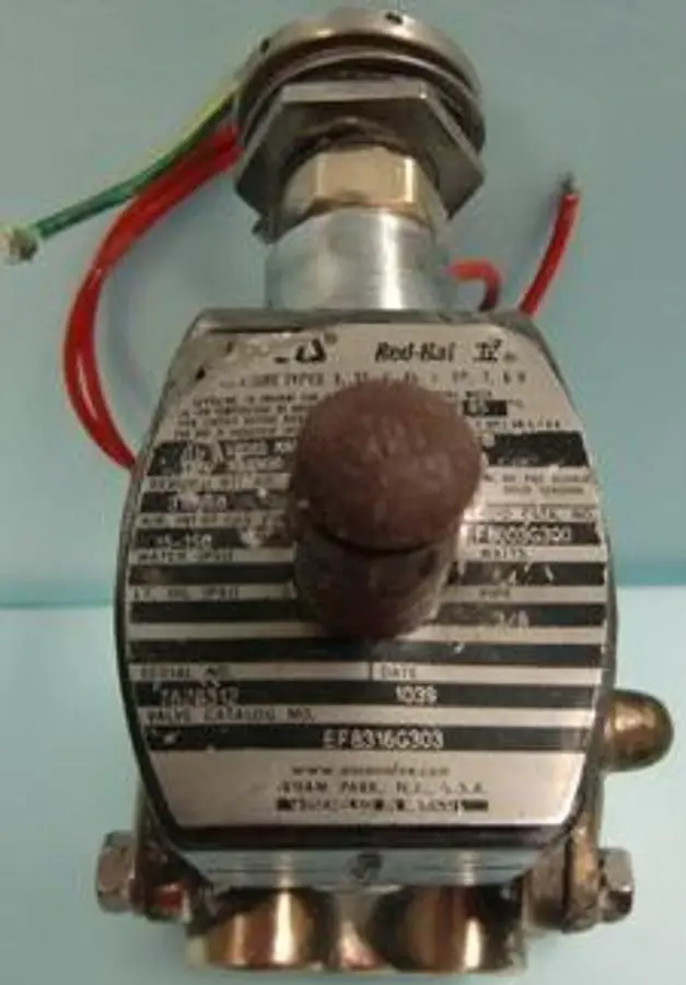 QTY. 1. ASCO RED-HAT 2 SOLENOID CAT.N0. EF80003G30...