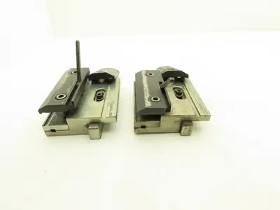 Brake Press Tool Holder Clamp With Two Holders 1/2" Tang Lot of 2