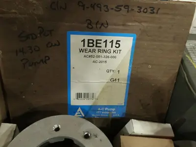 3 PALLETS OF ASSORTED PUMP PARTS