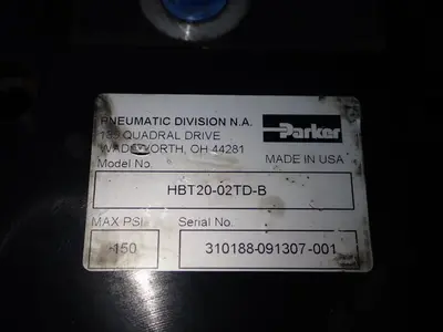 USED PARKER HBT2002TDB