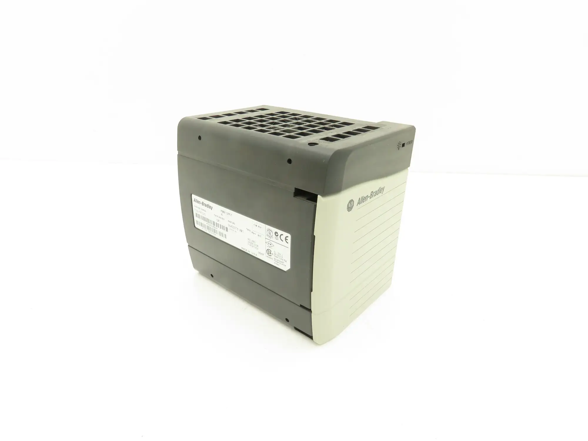 Allen Bradley 1756-PA72 ControlLogix PLC AC Power Supply Module 1756-PA72/C