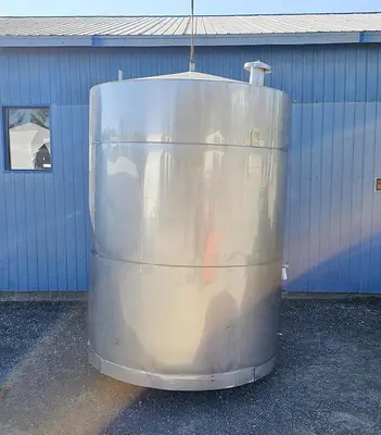 Used 3400 Gallon Tank, Stainless Steel