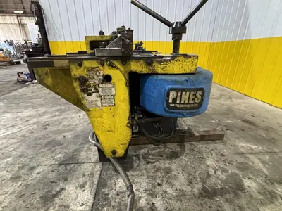 1.25" PINES MODEL #1-1/4 HIGH SPEED  ROTARY HYDRAULIC BAR, TUBE & PIPE BENDER, DIAL A BEND V CONTROL: STOCK #22683