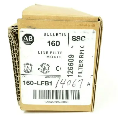 NEW ALLEN BRADLEY 160-LFB1 LINE FILTER 160LFB1