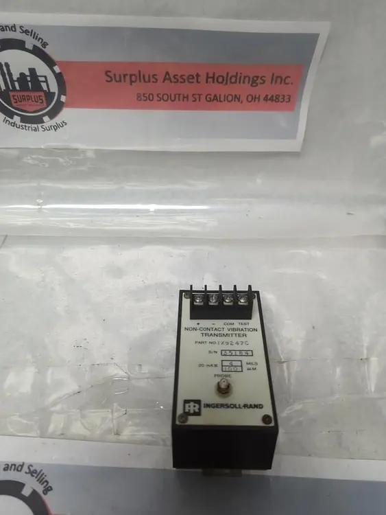 Used INGERSOLL RAND IX9247C Sensors Ohio US | Surplus Asset Holdings #1235565