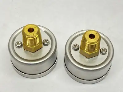 USED SMC PNEUMATIC REGULATOR PRESSURE GAUGE 0-30PSI LOT OF 2