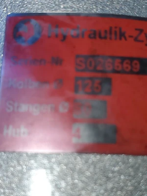 USED Saueressig / Herbert Hanchen Gmbh Drive Unit PM-GK Hydraulic Cylinder